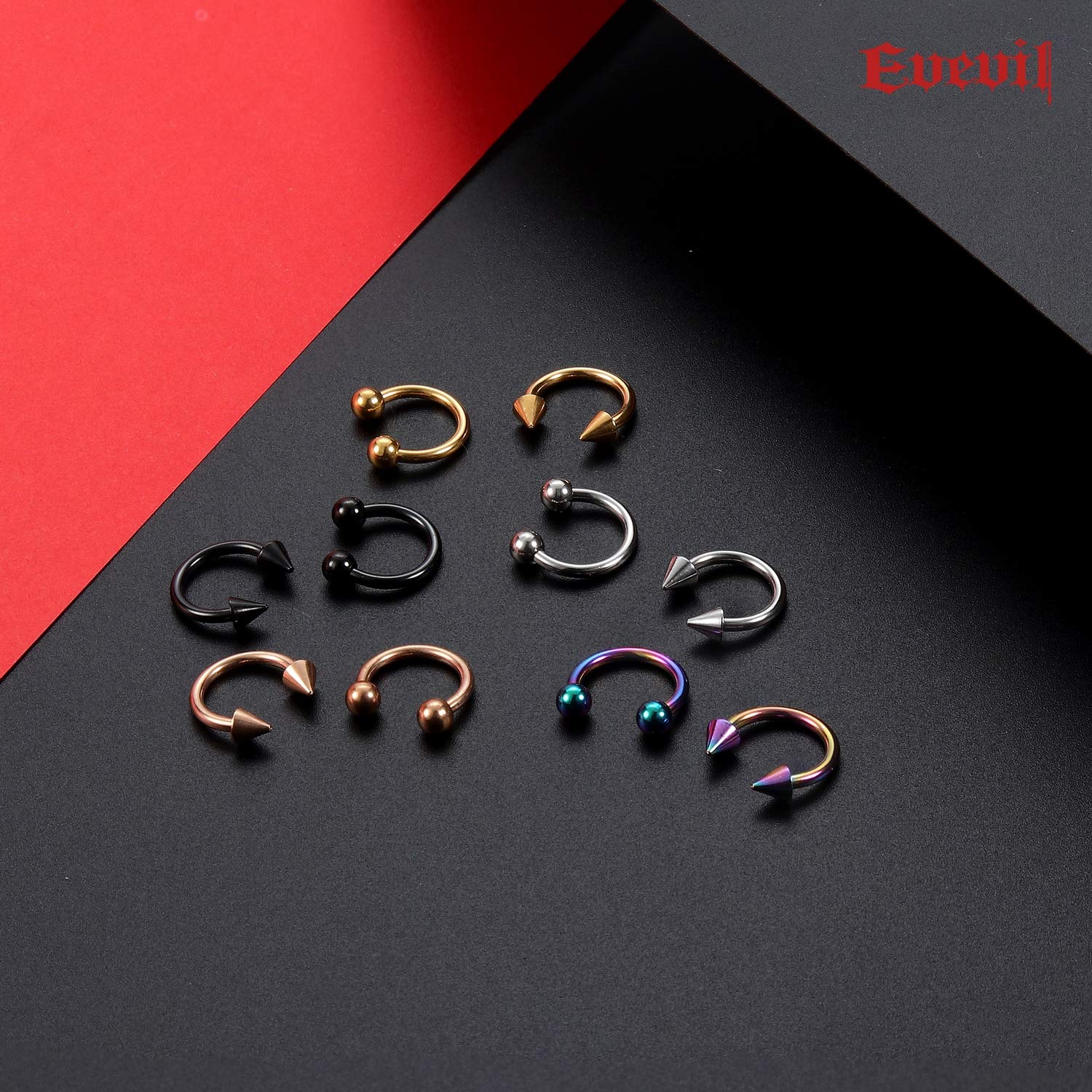 14G 16G Septum Jewelry Surgica - Body Jewelry Surgical Steel recension och pris